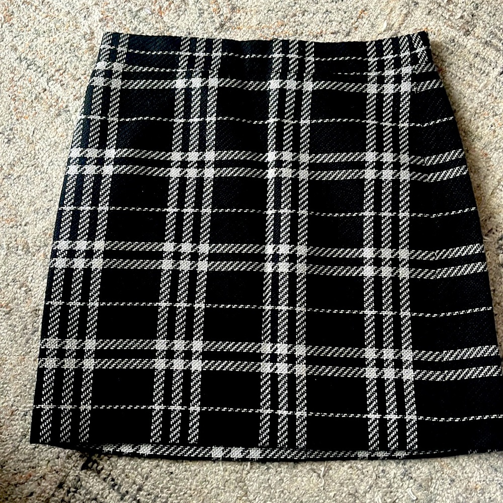 J.Crew plaid miniskirt - size 00